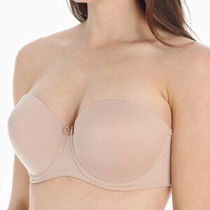 Va Bien Ultra-Lift Seamless Foam Cup Strapless Convertible Bra 1506 32G